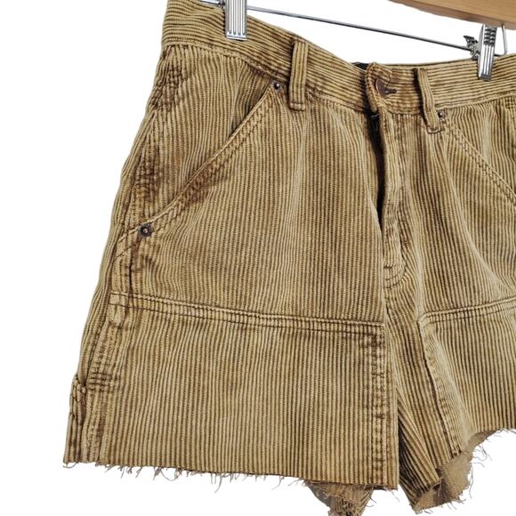 BDG | Carpenter Cut Off Raw Hem Corduroy Shorts - Picture 2 of 11